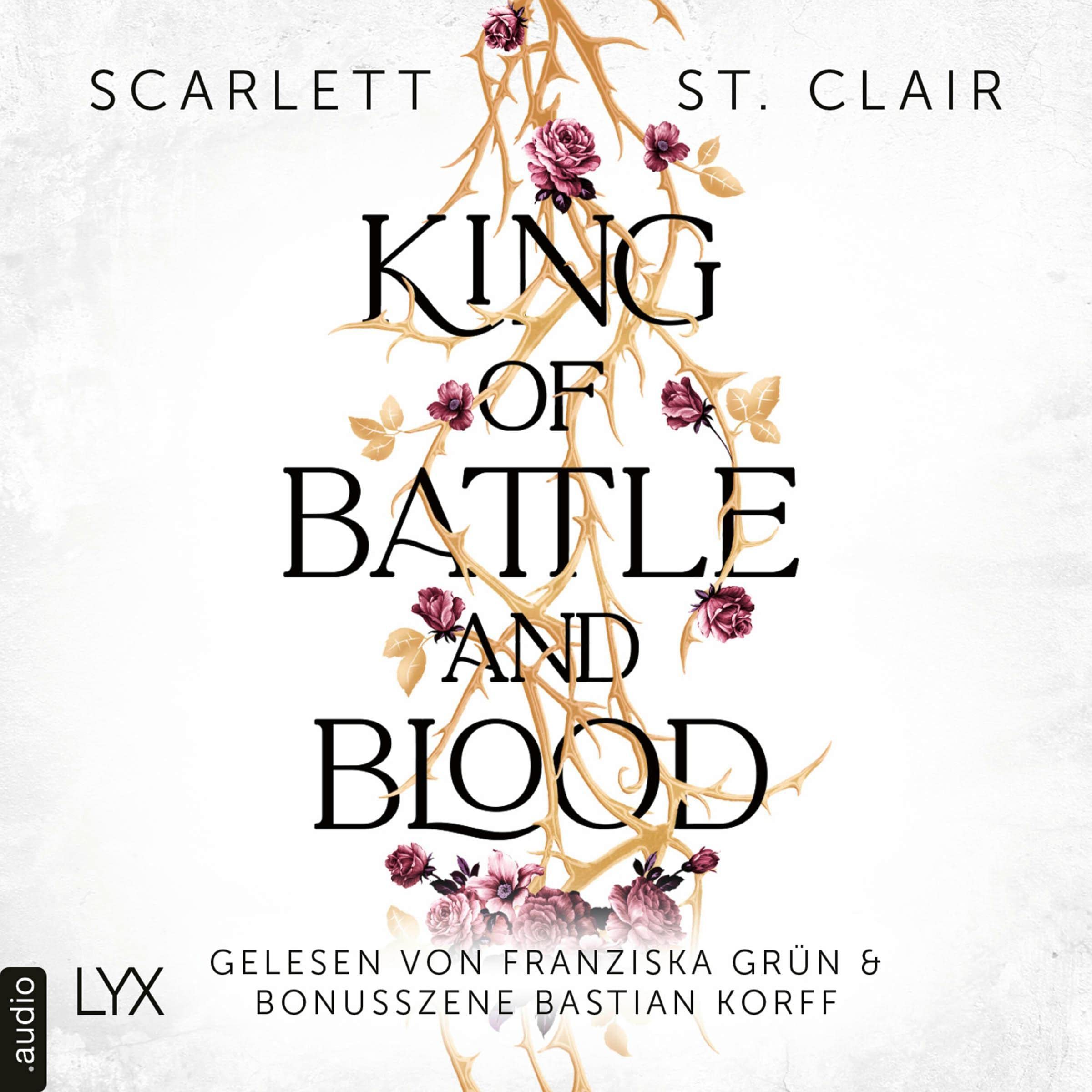 Cover art for King of Battle and Blood