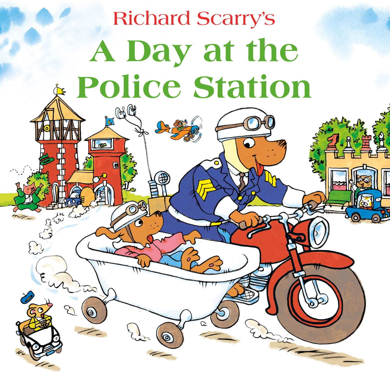 Harpercollinschildren’sbooks A Day At The Police Station: A Fun Illustrated Picture Book About Community Helpers And Law Enforcement