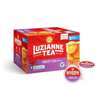 Luzianne Sweet Iced Tea Single-Serve Pods 12 Count Pack of 1