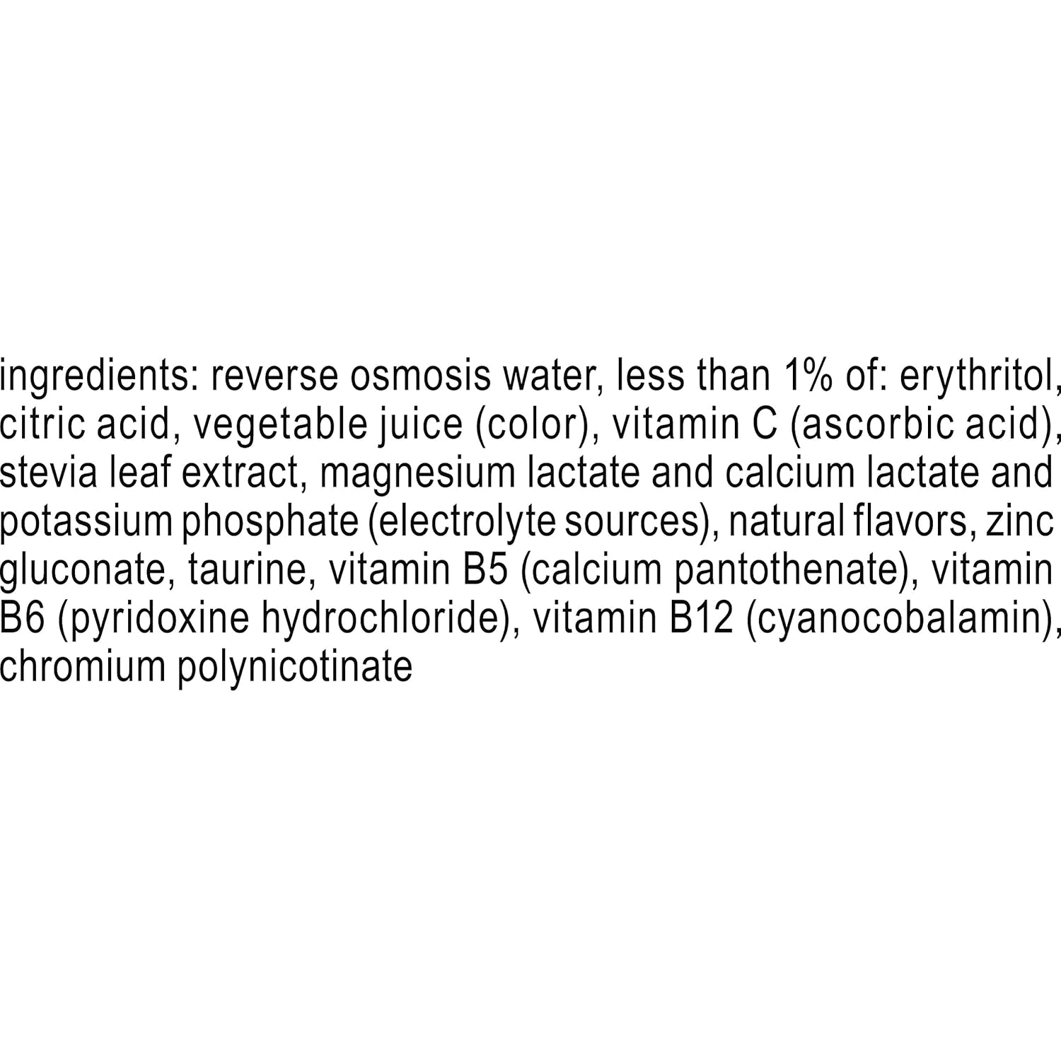 vitaminwater zero Power-C, 20 fl oz, 24 Pack