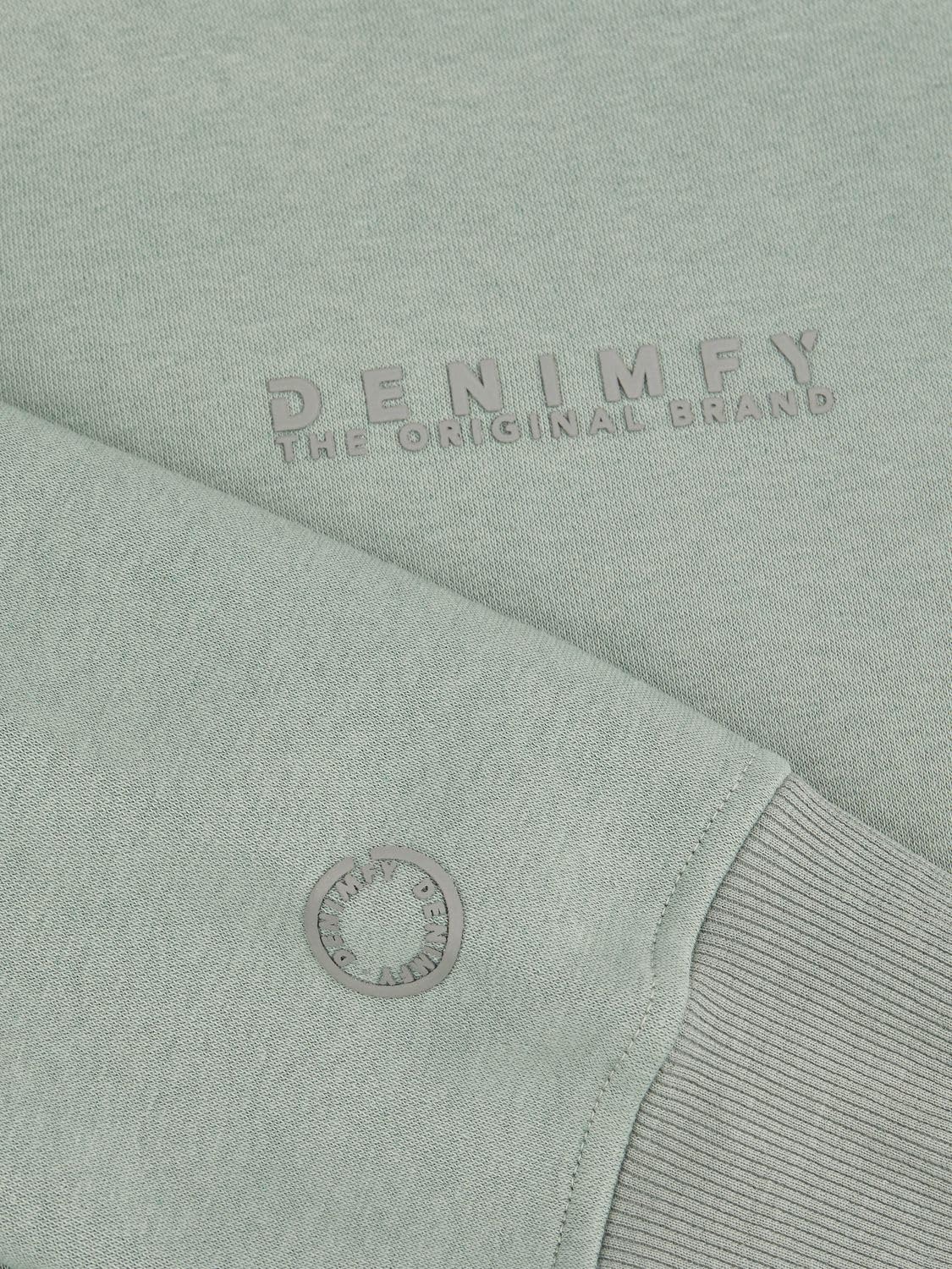 DENIMFY Pullover Herren Oversize Fit mit Druck DFKeno Sweatshirt