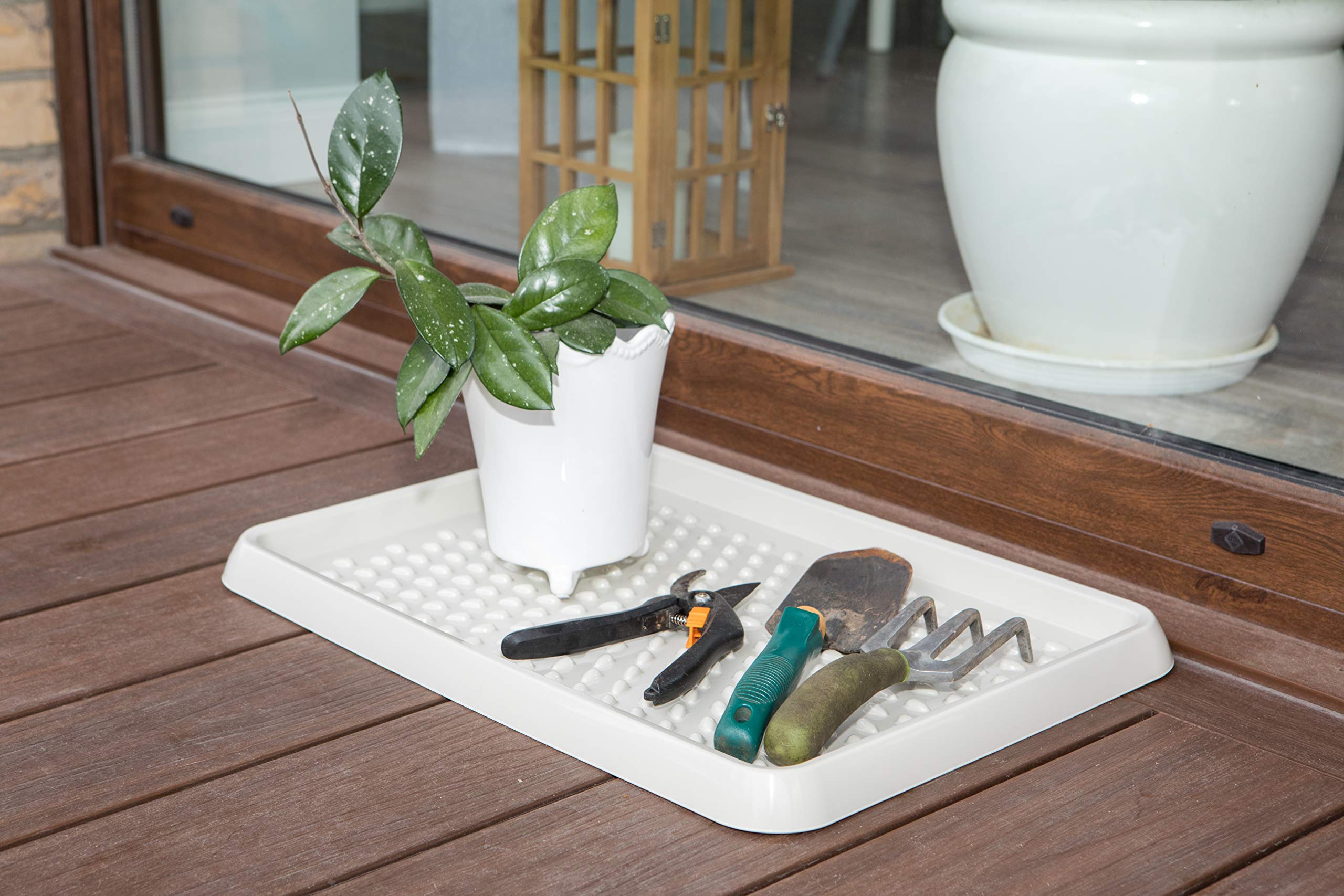 BranQ Home essential BranQ 5901098048408 półka na buty z tworzywa sztucznego, PP, kremowa, 2 szt.