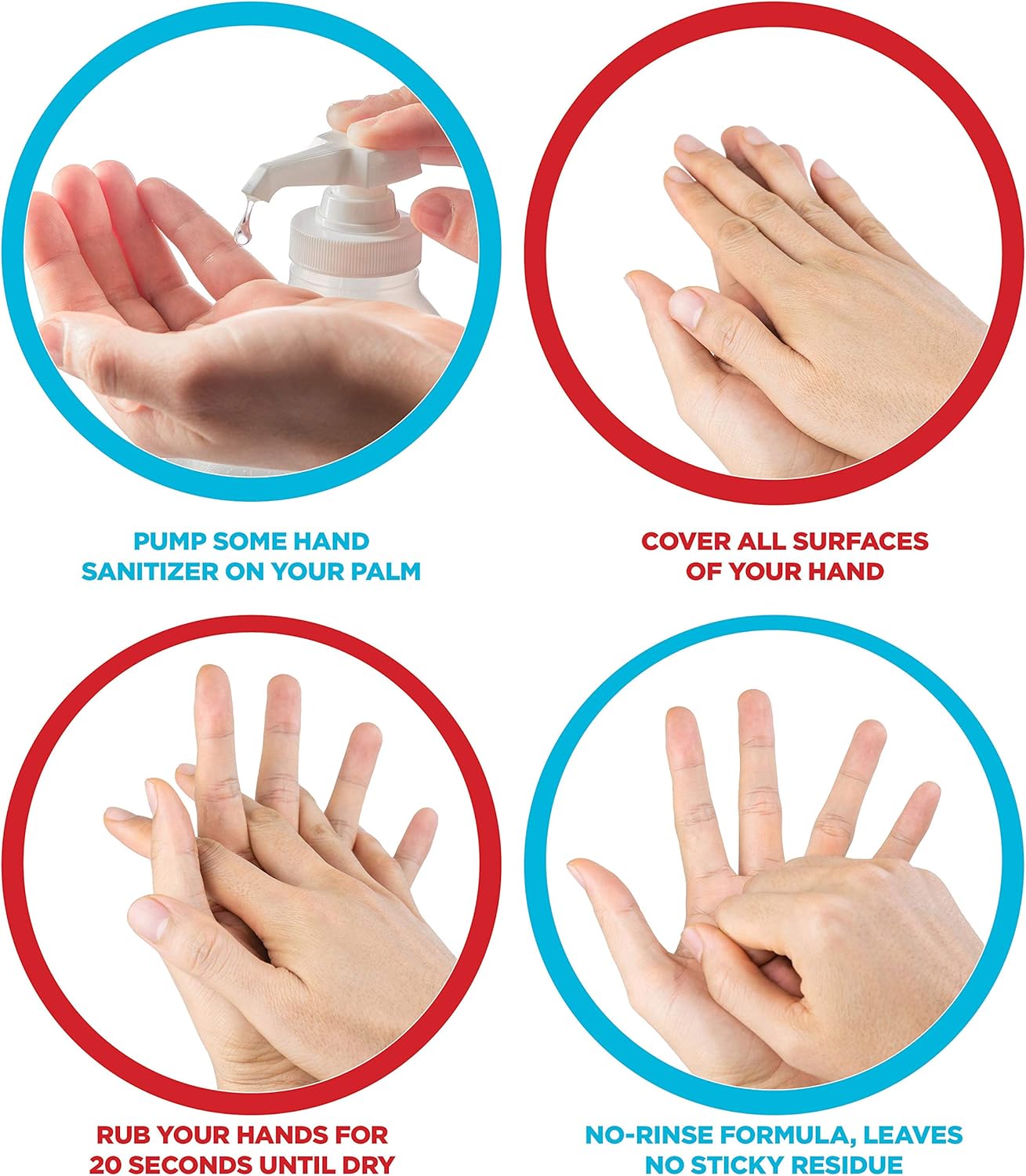 Sanit Moisturizing Hand Sanitizer Gel 70% Ethyl Alcohol - Kills 99.99% Germs, Advanced Formula with Vitamin E and Aloe Vera - Soothing Gel, Fresh Scent, Made in USA - 1 Gallon with Easy to Use Pump - Image 5