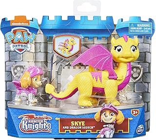 Patrulha Canina Cavaleiros de Resgate Skye + Dragão Scorch - Sunny 2849
