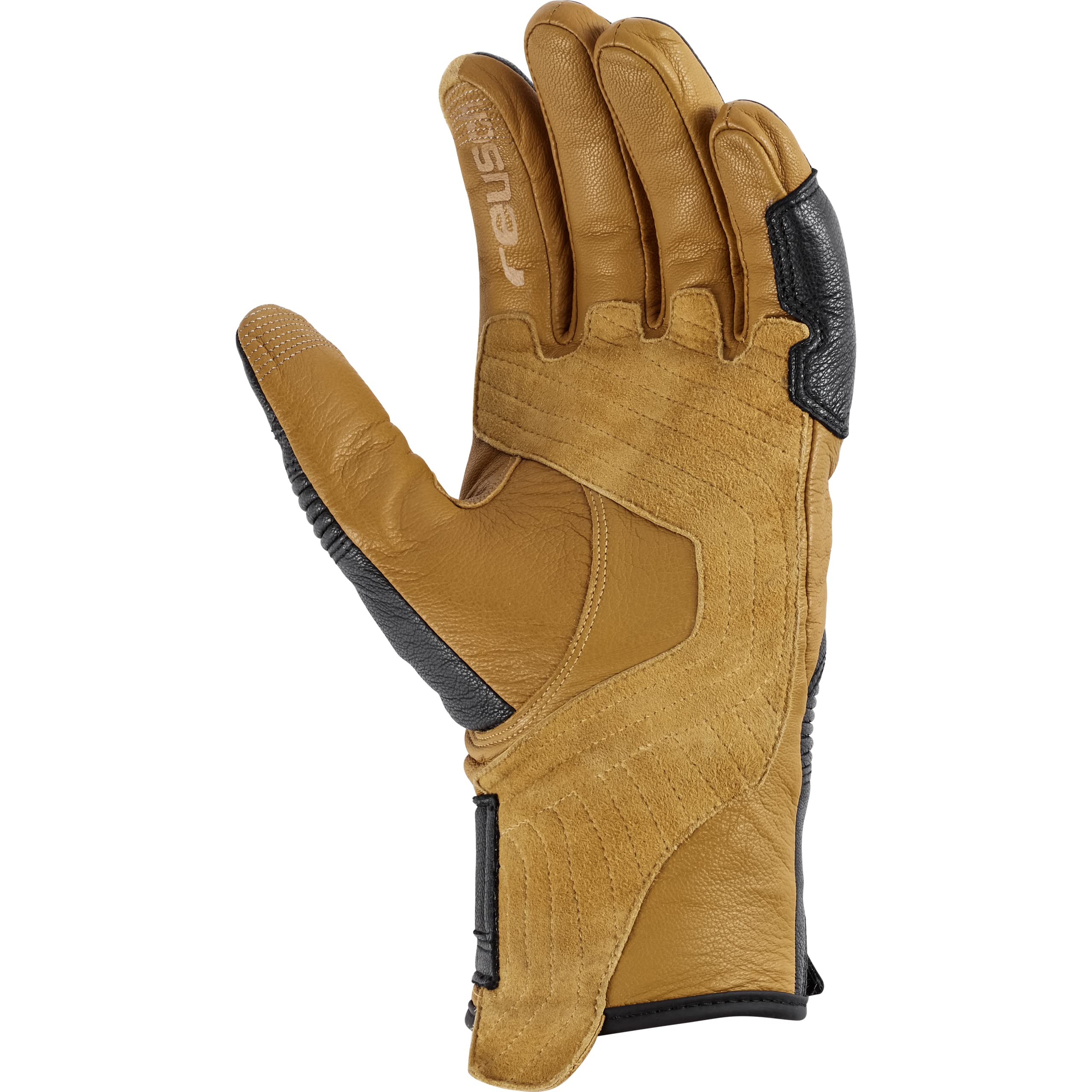 Reusch Motorradhandschuhe lang Motorrad Handschuh Urban Cruiser Lederhandschuh lang schwarz 9,5, Herren, Lifestyle, Ganzjährig