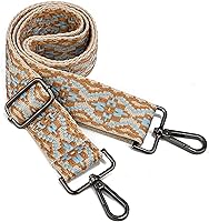 Vista 52 de Correa para bolso con herrajes dorados de repuesto, correa para bolso cruzado, correa ancha ajustable para colgar al hombro