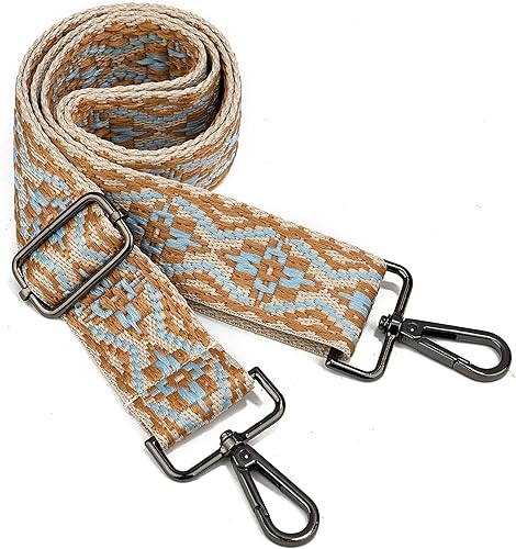 Miniatura 52 de Correa para bolso con herrajes dorados de repuesto, correa para bolso cruzado, correa ancha ajustable para colgar al hombro