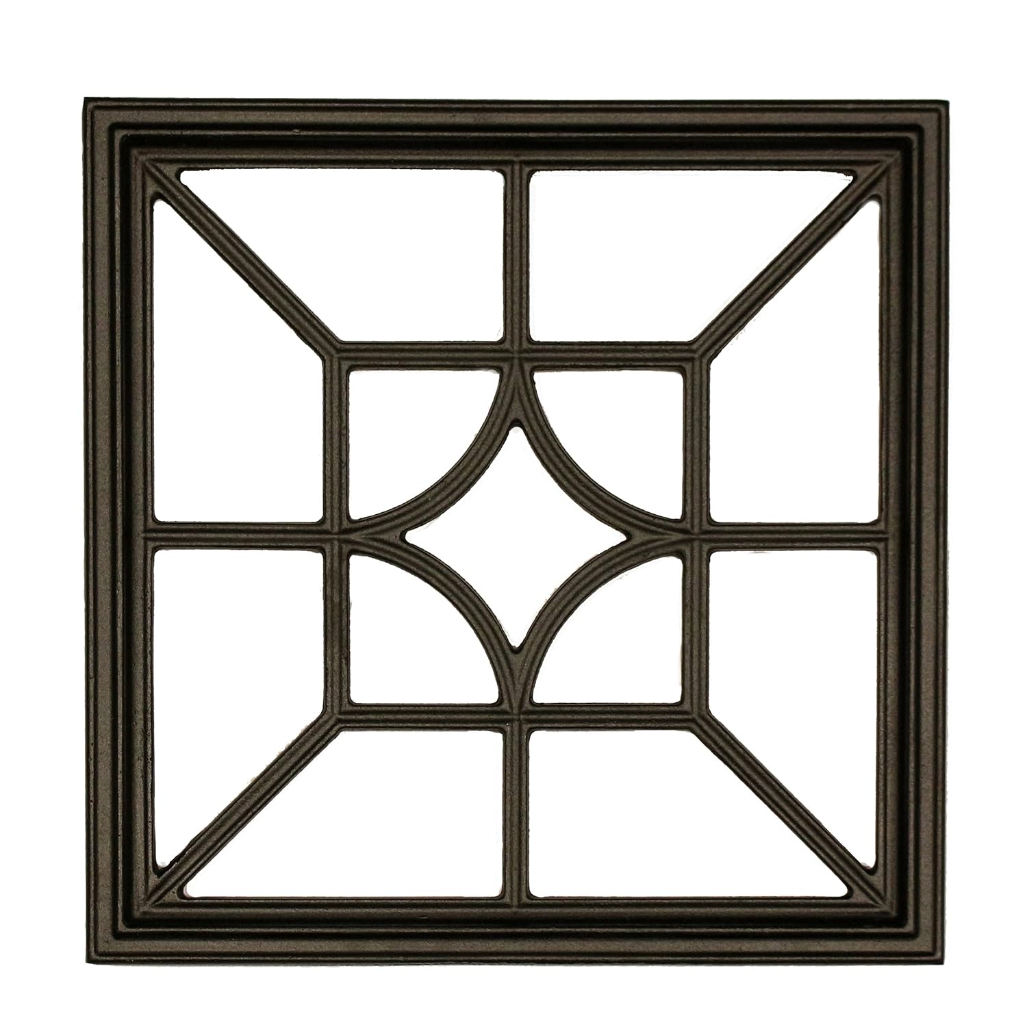 Nuvo Iron Insert GATE SQ/DMND BLK 15X15 ACW54