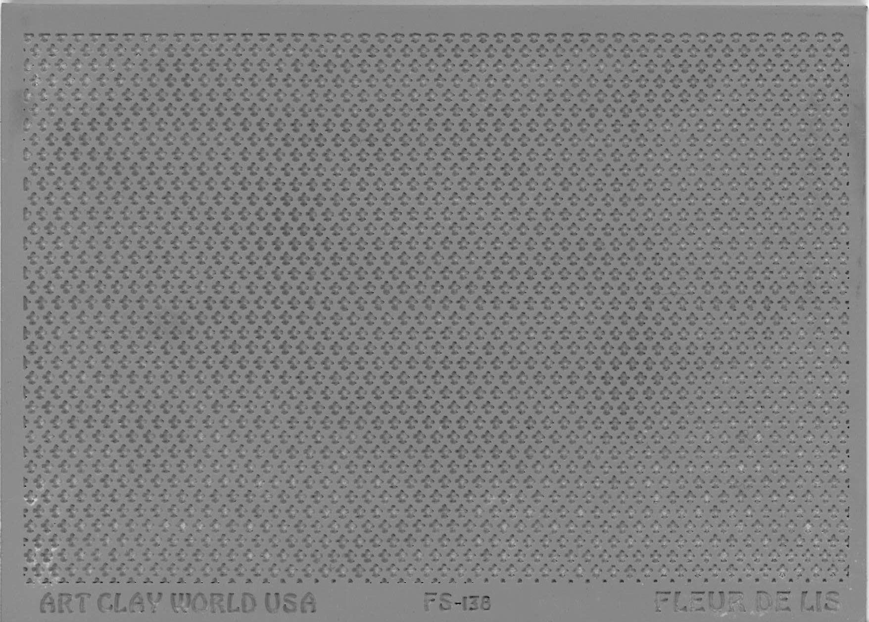 flexiStamps Texture Sheet Fleur De Lis Design - 1 Pc.