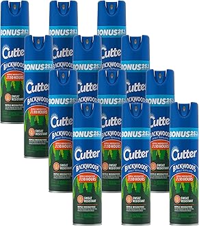 Cutter Insect Repellent, Aerosol, 7.5 Oz, 12 pack