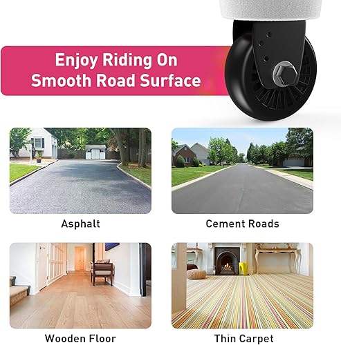 Miniatura 7 de Juguete de unicornio para montar a caballo, caballo de caballo y jinete mecánico de acción para caminar de 6 a 14 años, sin batería ni electricidad,