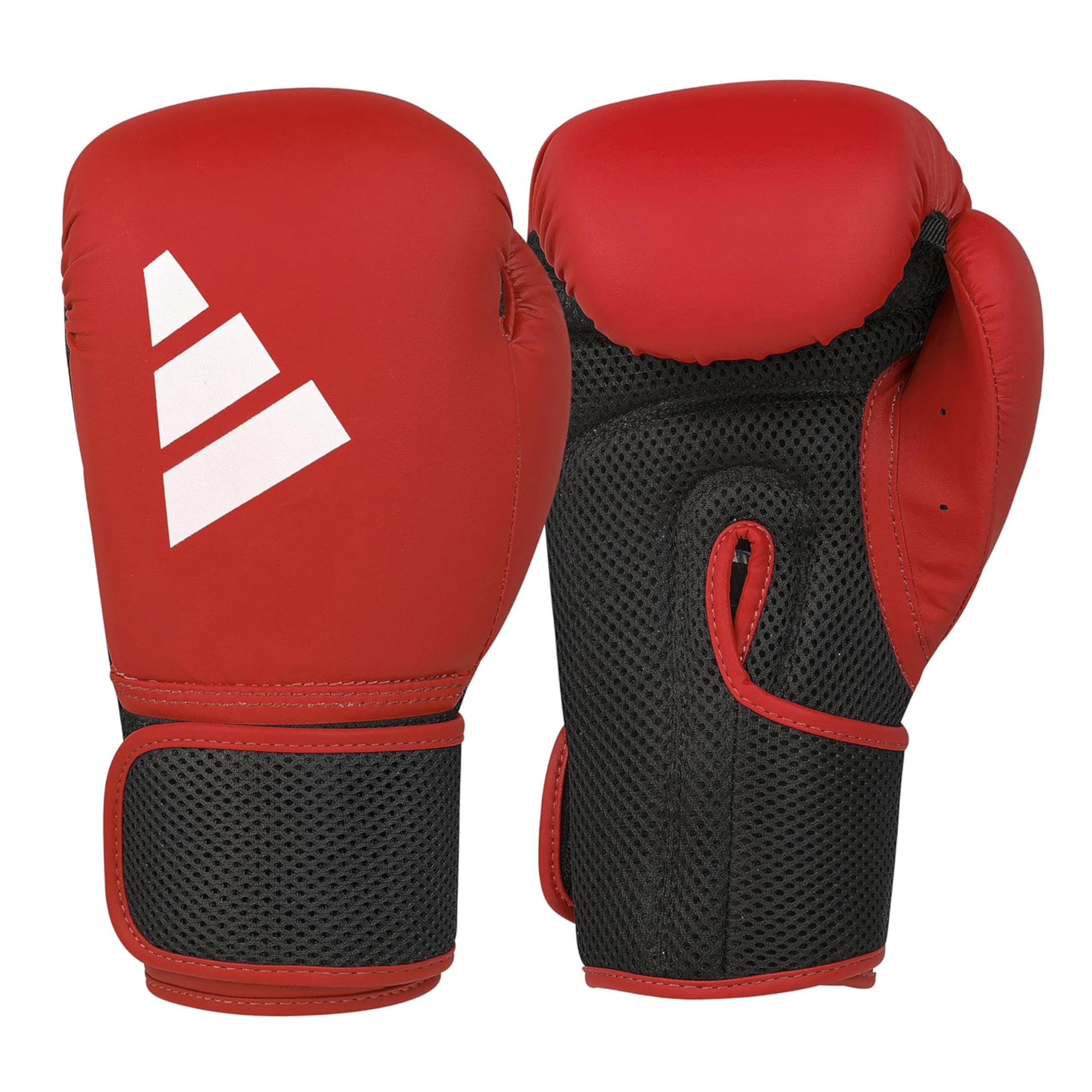 adidas Unisex - Adulto Ibrido 25 Guanti da boxe, Rosso, 12oz EU