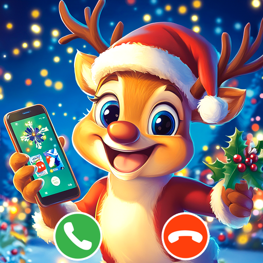 Reindeer Christmas: Fake Prank Video & Audio Call with Santa’s Magical Reindeer