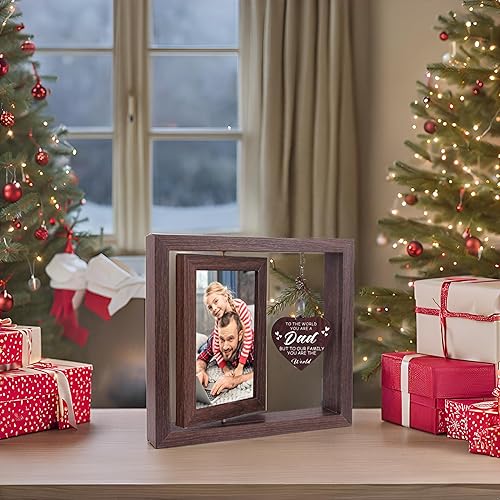 Miniatura 4 de Regalos de Navidad para papá de hija e hijo, marcos de fotos para padres de primer padre, regalos de Navidad para papá que no quiere nada, regalo de
