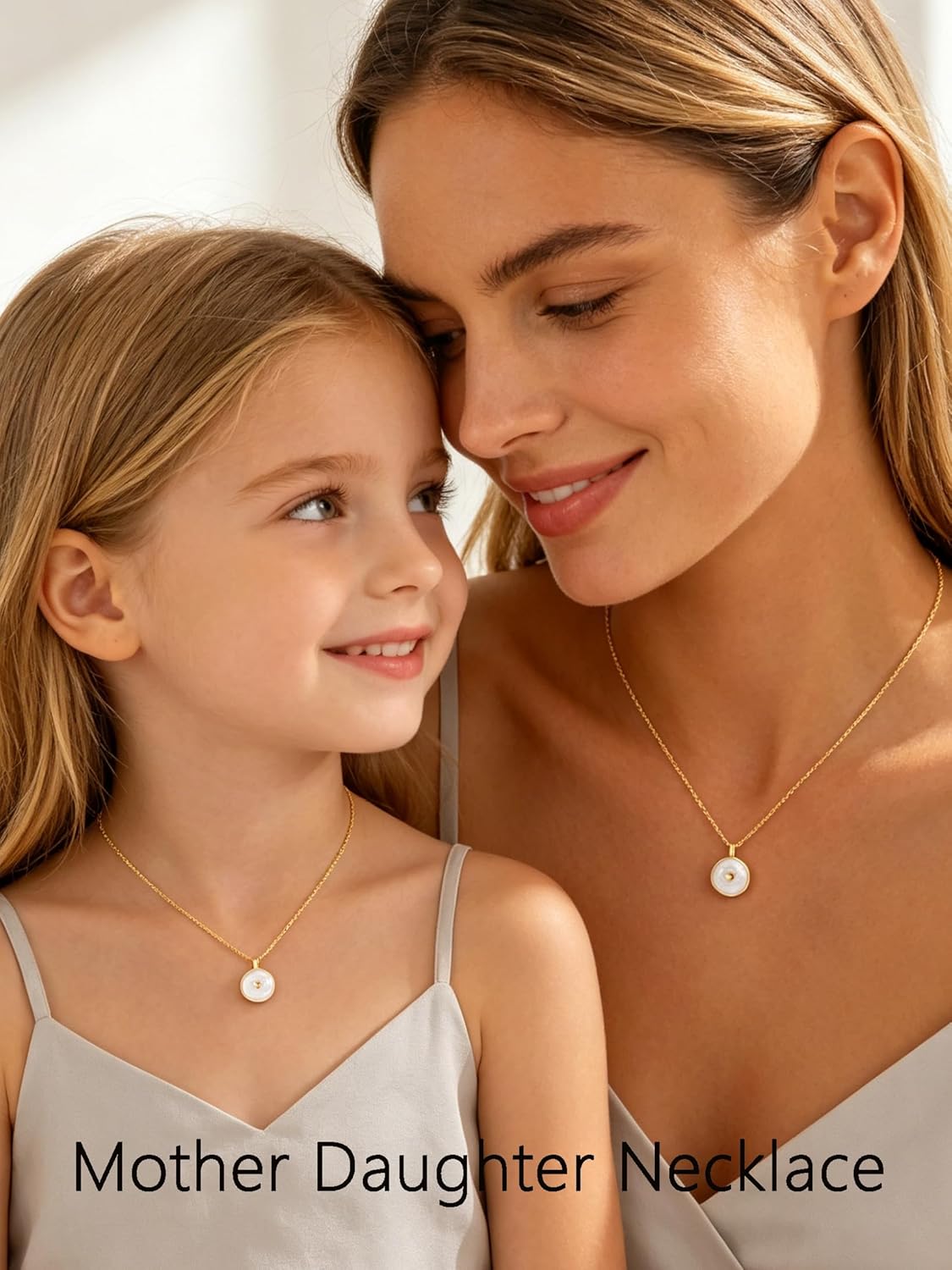 925 Sterling Silver Heart Necklaces for Women Cute Dainty 14K Gold Plated Heart Pendant Necklace Mother Daughter Necklace Hypoallergenic Necklace Minimalist Trendy Jewelry Mothers Day Gifts for Mom