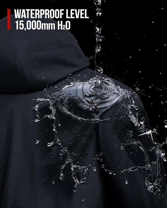 RIDEIRON Motorcycle Rain Gear for Men & Women, Waterproof Rain Suit