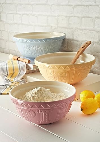 Miniatura 4 de Mason Cash Cuenco para mezclar S12, resistente al astillado, 11.4 x 11.4 x 5.5 in, color rojo