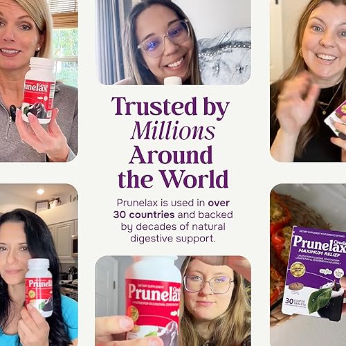 Miniatura 7 de Prunelax Ciruelax - Laxante natural de alivio máximo para estreñimiento ocasional, 24 tabletas