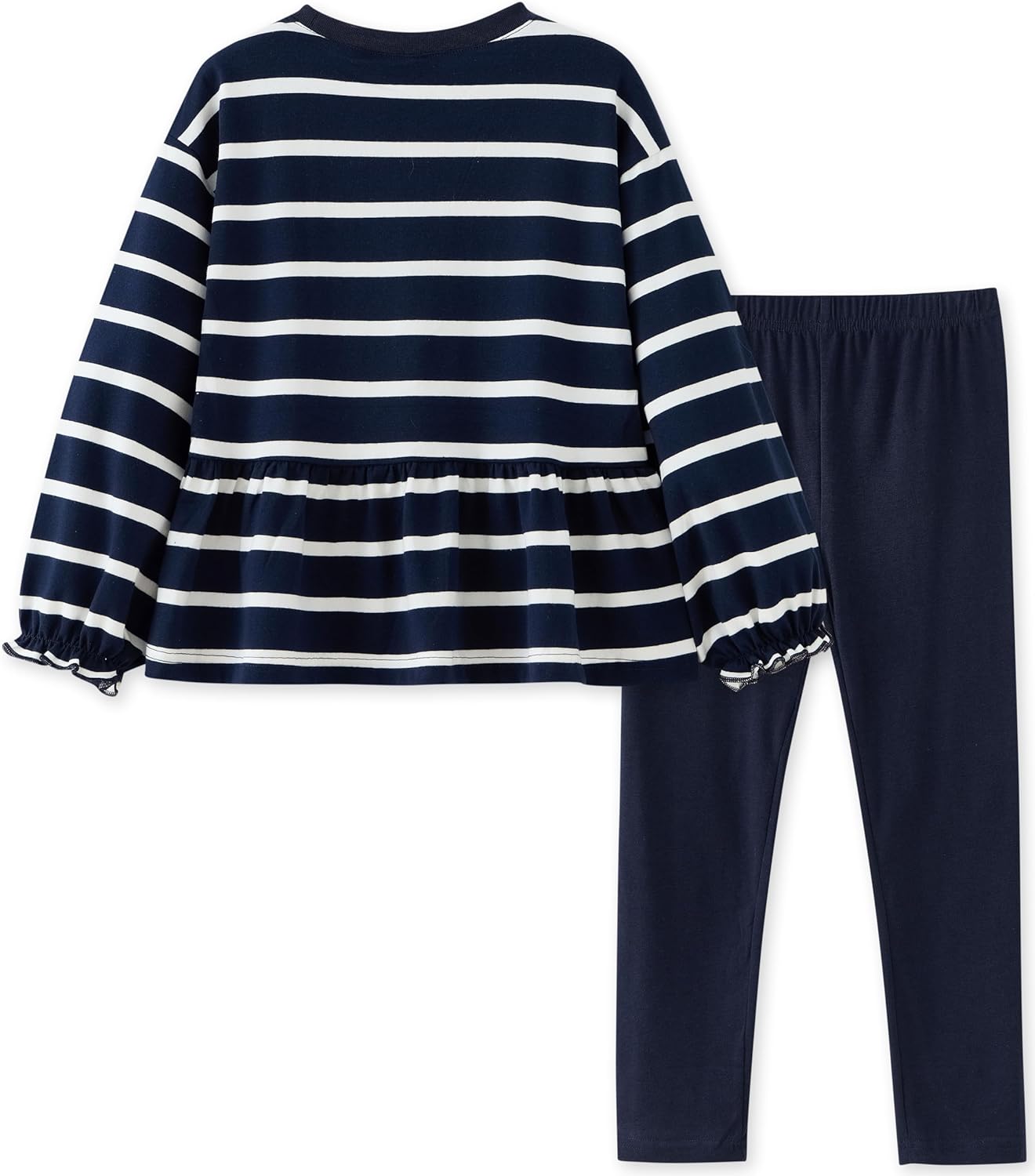 UMELOK Girls 2 Piece Playwear Set Pant and Top Sweatsuit Outfit Clothes - Image 2