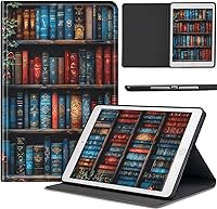 Vista 80 de Funda para Samsung Galaxy Tab S10 Lite / S10 FE / S9 FE 10.9 pulgadas, delgada de piel sintética con soporte de múltiples ángulos y función