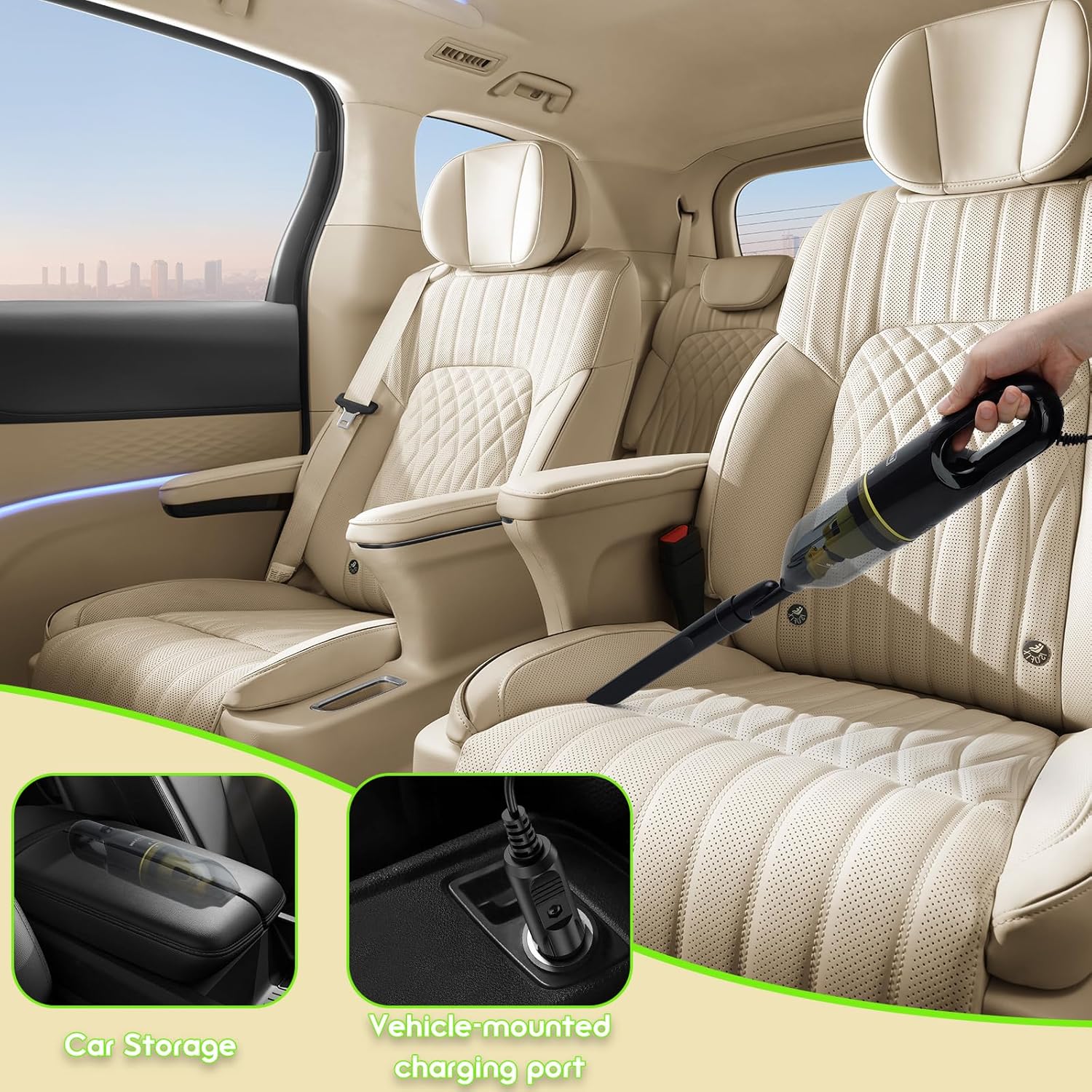 Revitalize Your Ride: The Ultimate Portable Car Vacuum for Pet Hair & Messes!