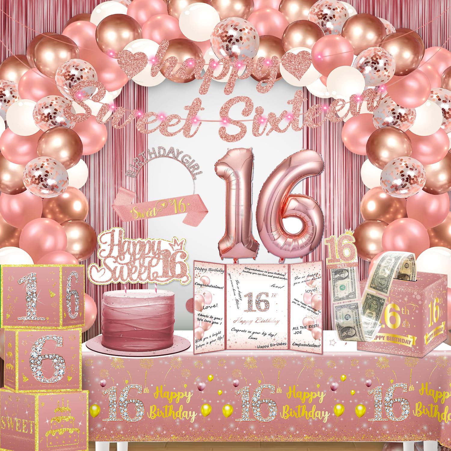 Sweet 16 Birthday Decoration Ideas