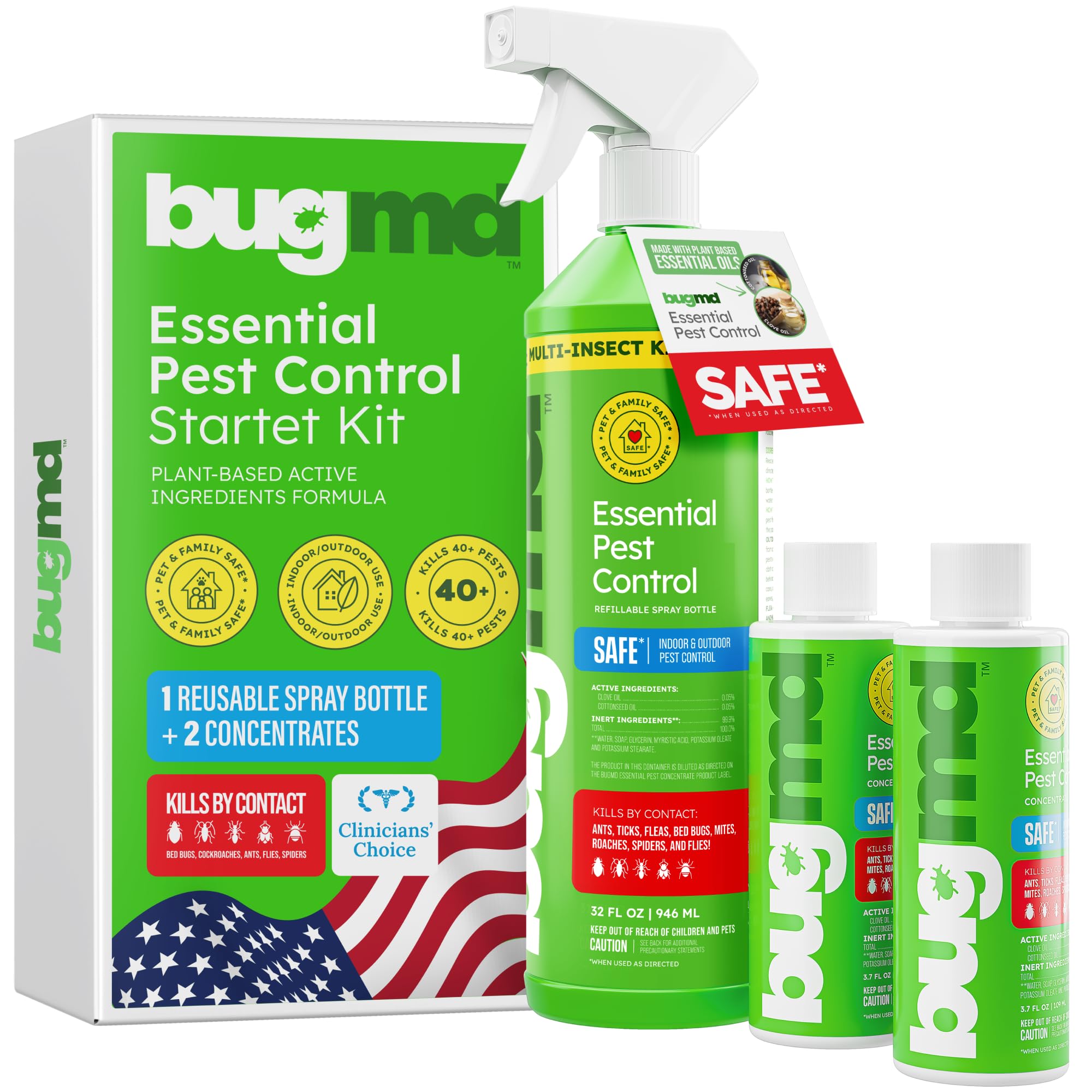 BugMD Bed Bug Spray Kit