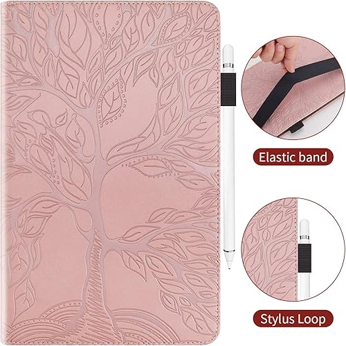 Miniatura 180 de Dteck Funda para iPad mini de 7/6ª generación (A17 Pro/A15) versión 2024/2021 (8.3 pulgadas), bonita funda con diseño de árbol con función