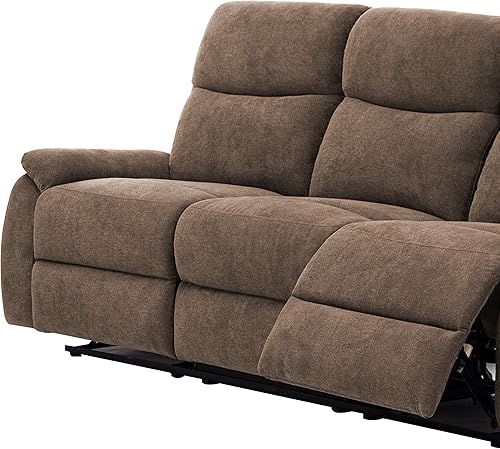 Miniatura 5 de AC Pacific Ronald - Sofá reclinable moderno y contemporáneo para sala de estar, dormitorio u oficina con cojines en la parte superior acolchada,