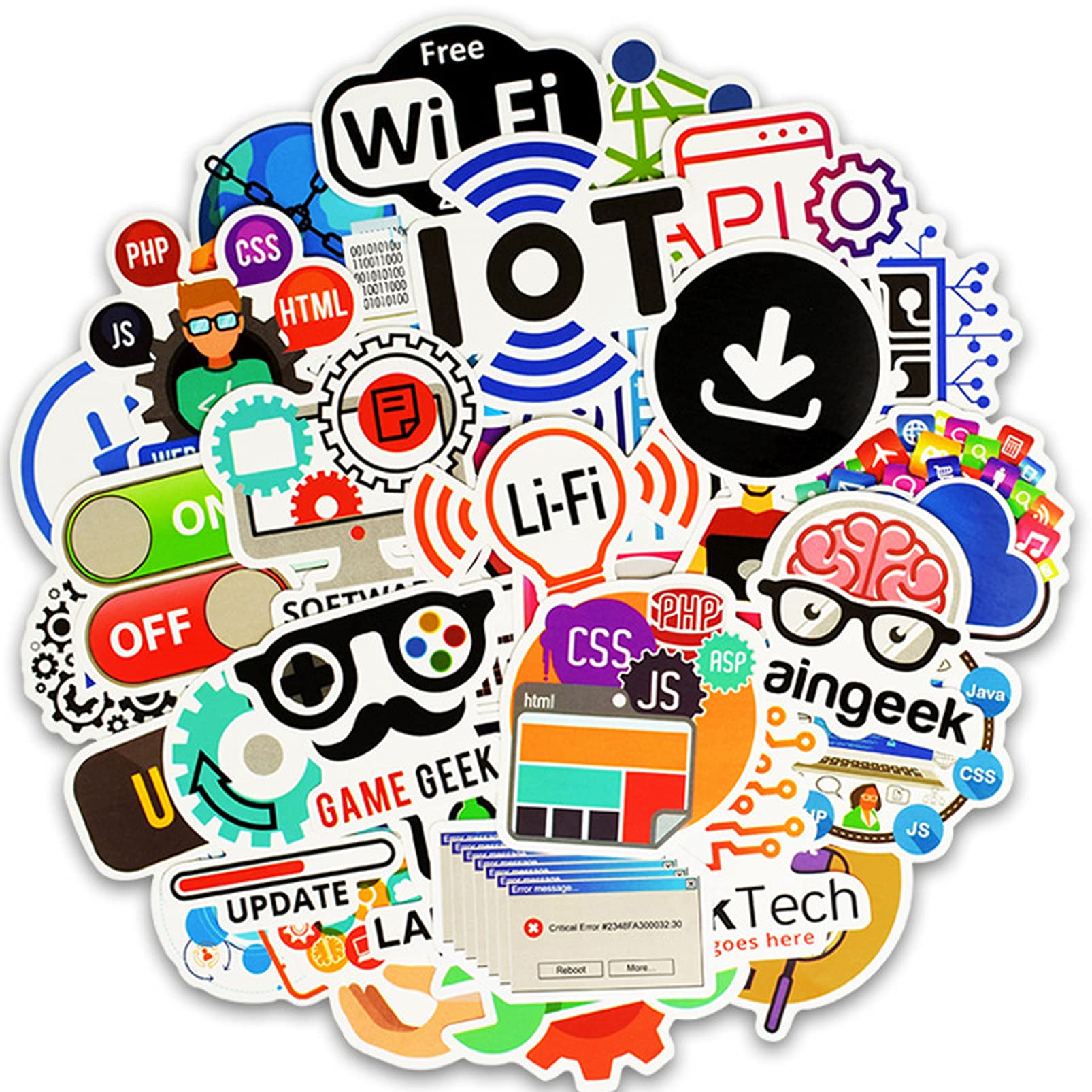 Buy 50 pcs Stickers, Aesthetic Stickers, Cute Stickers, Laptop Stickers