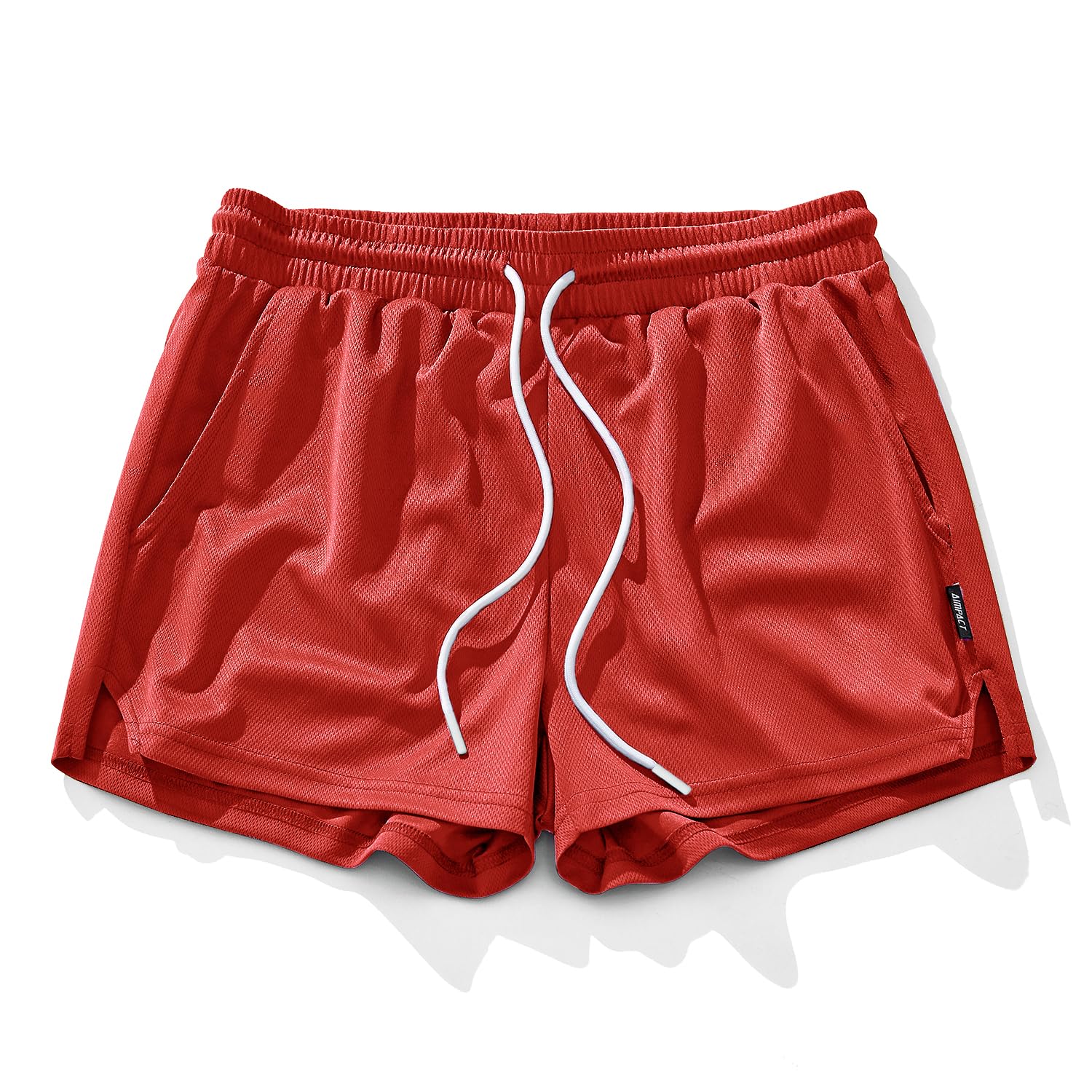 AIMPACT Mens Mesh Running Shorts 3 Inch Quick Dry Lightweight Gym Workout Athletic Shorts for Men with Pockets