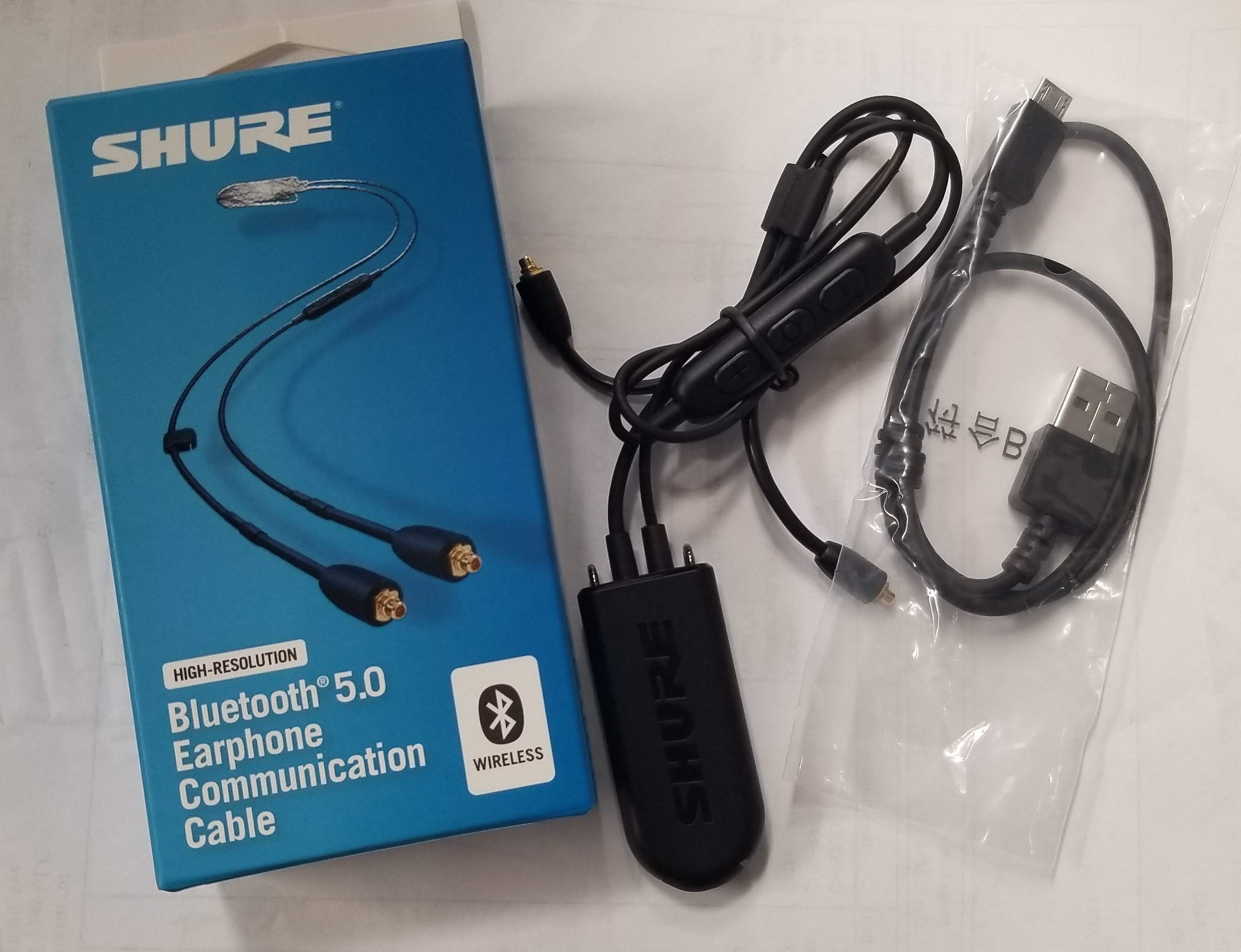 shure rmce-bt2 イヤホン　ケーブル Shure RMCE-BT2 Bluetooth リケーブル MMCXコネクター