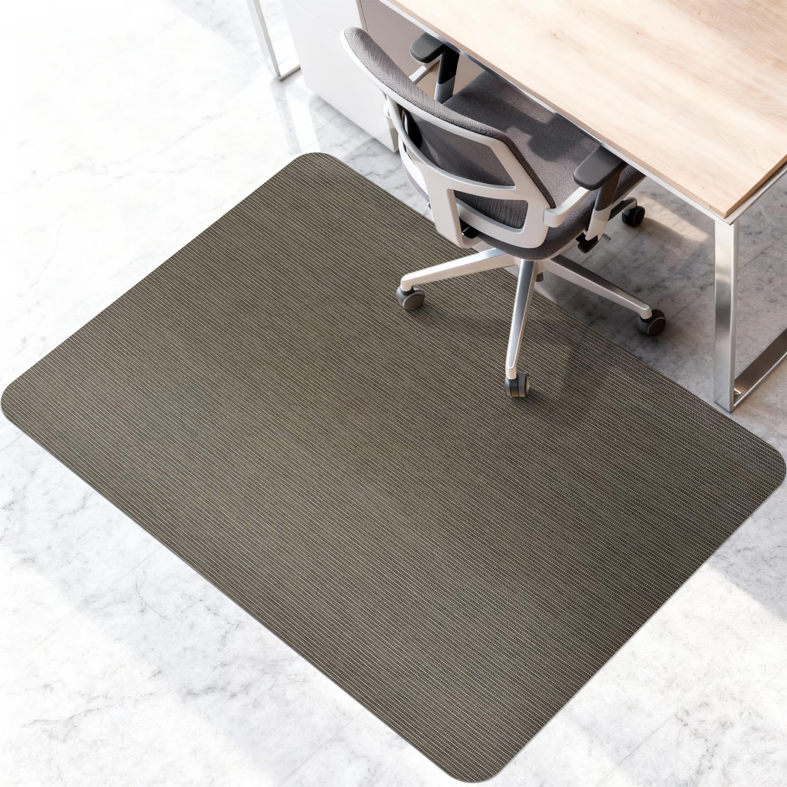 Azadx Heavy Duty Office Chair Mat for Hardwood Floor 48 x 60 Desk Chair Mat for Hard Floors