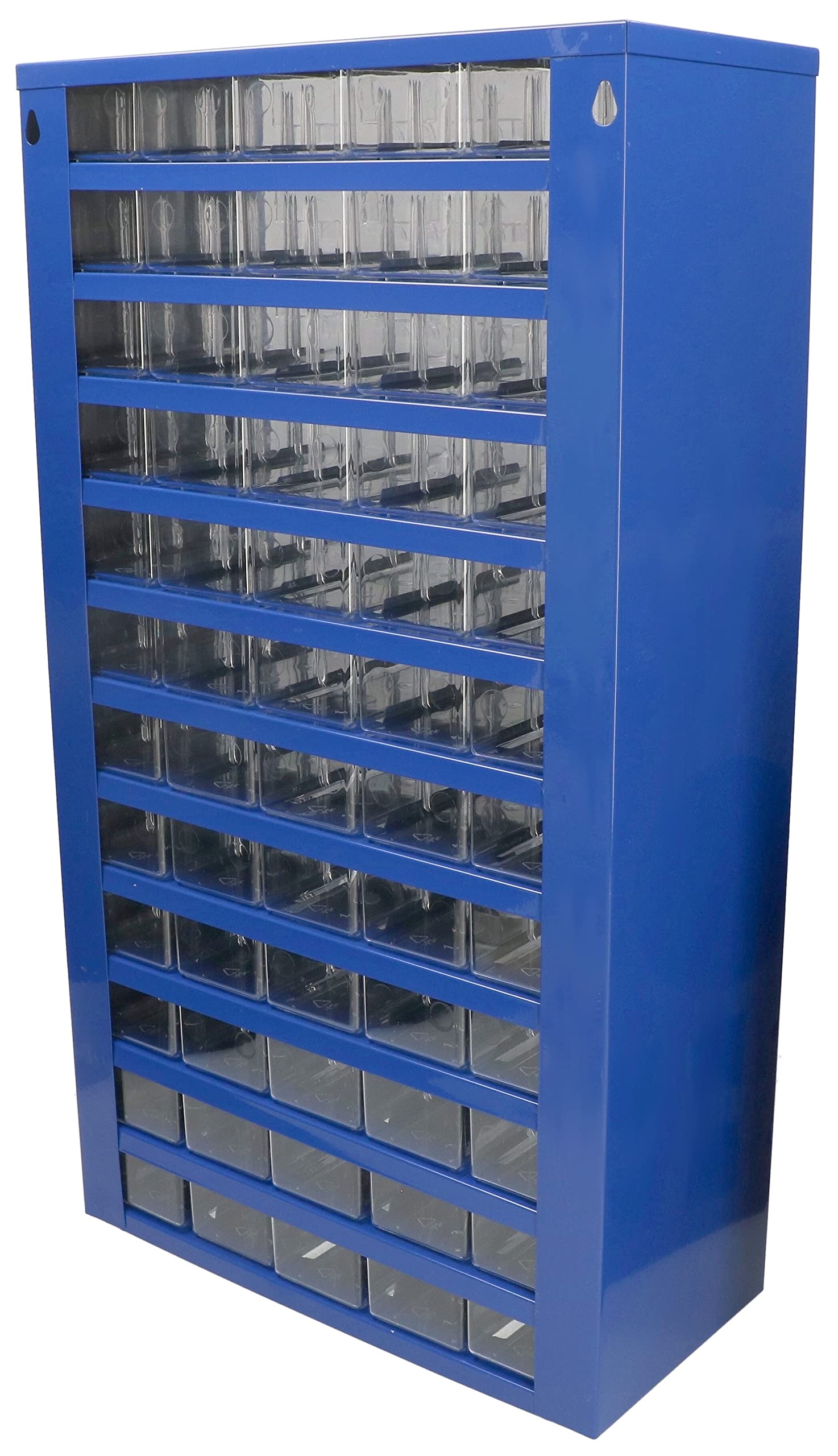 KOTARBAU® Scatola di Stoccaggio, Organizzatore per Officina, altezza x larghezza x profondità: 306 x 551 x 155 mm, Organizzatore per Piccoli Pezzi, Metallo, 60 Cassetti/Scompartimenti, Scatola di