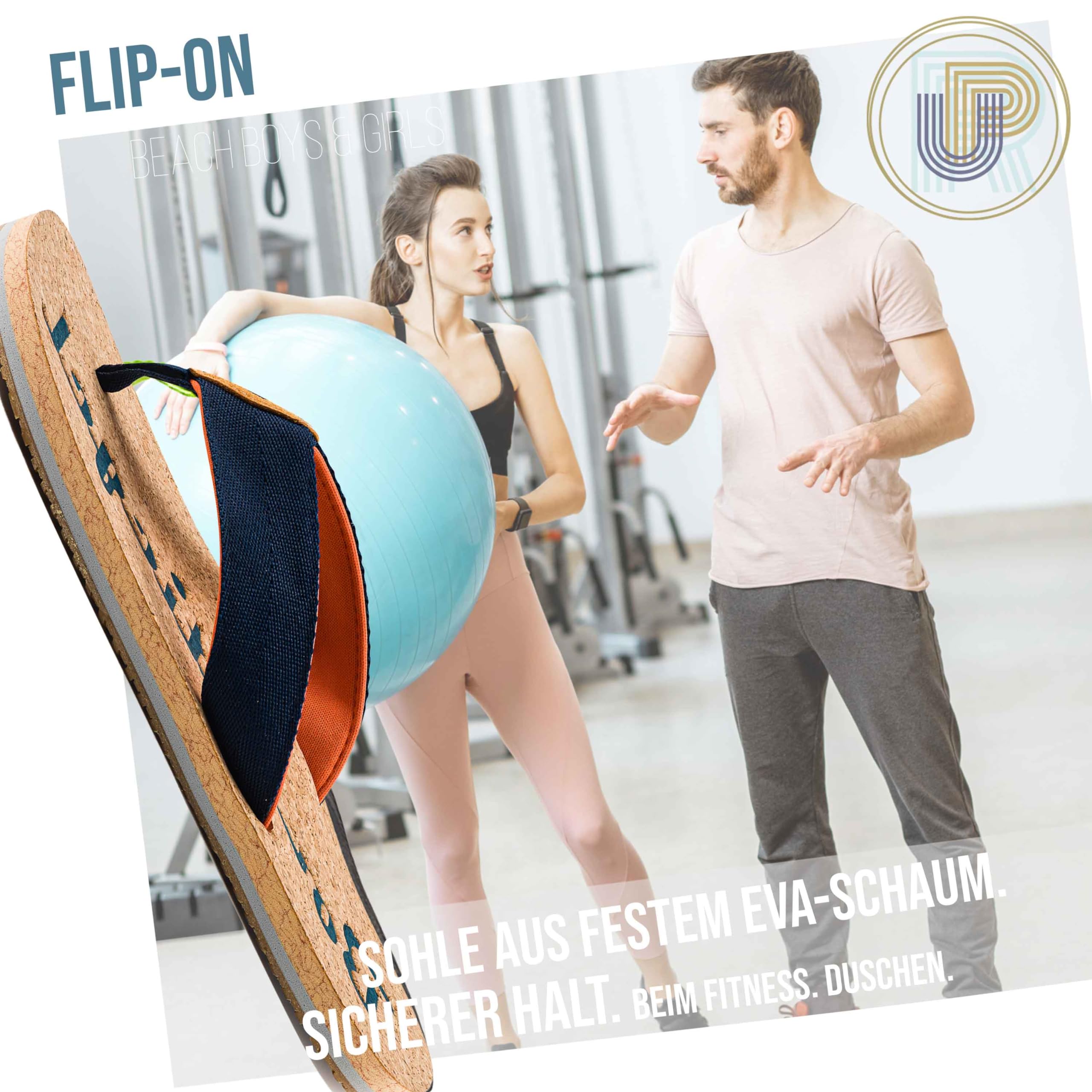 Ultrapower Flip-on Tongs pour Hommes et Femmes | Mules | Chaussons de Douche | Semelle antidérapante