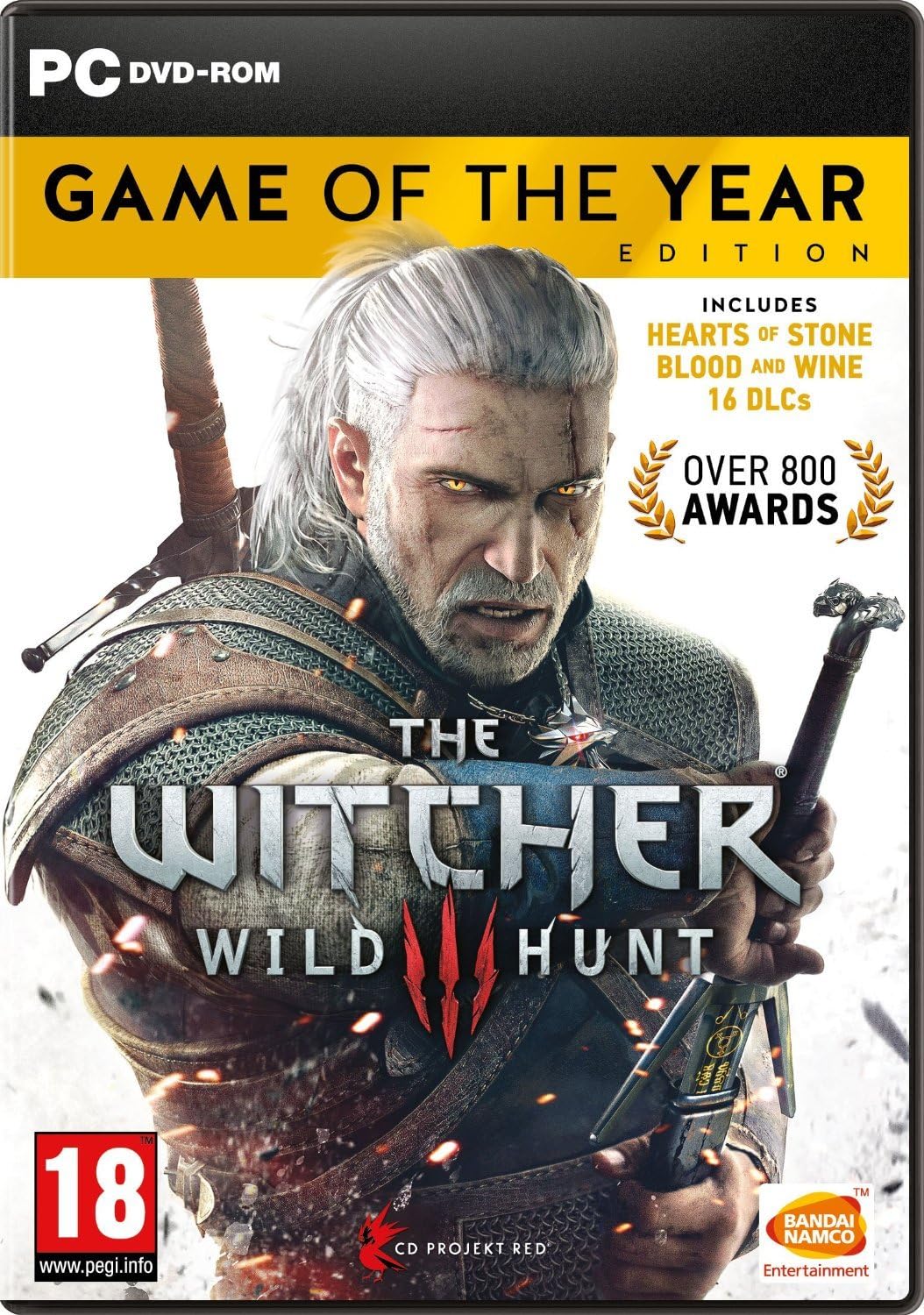 The Witcher 3 Game of the Year Edition (PC DVD) (EU Version)