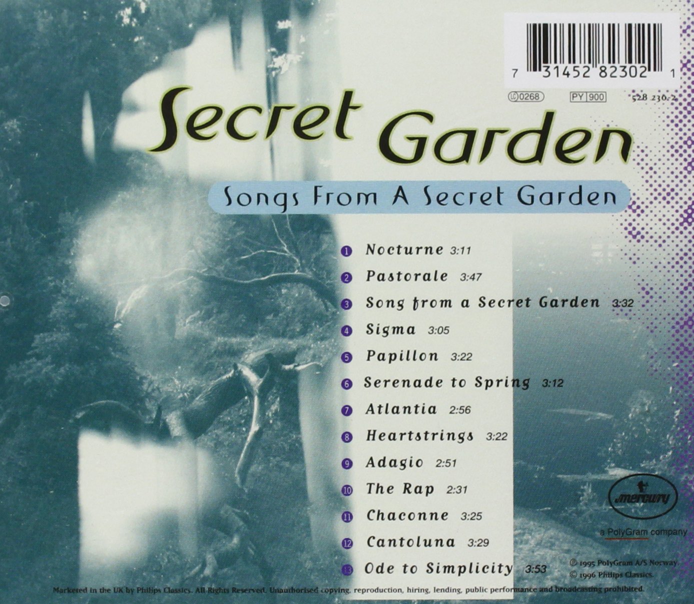 Songs from a Secret Garde