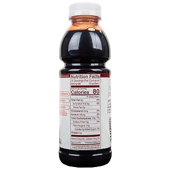 Cherry Bay Orchards Tart Cherry Concentrate - All Natural Juice to Promote Healthy Sleep, 16oz Bottle - Gluten Free, Natural Antioxidants, No Added Sugar or Preservatives