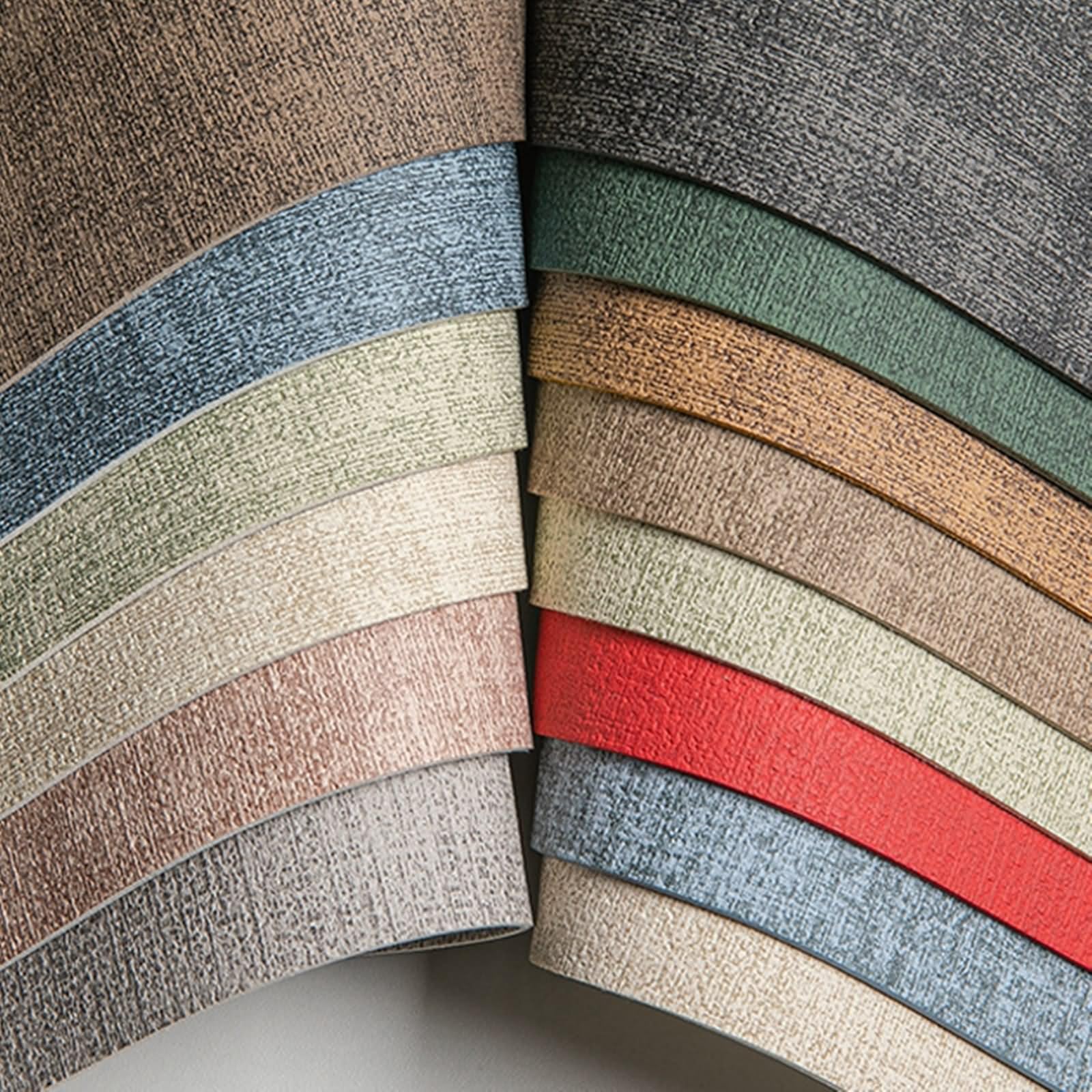 Juego de 6 salvamanteles, manteles individuales de mesa de piel moderna, 30 x 43 cm, diseño trenzado, gris y negro