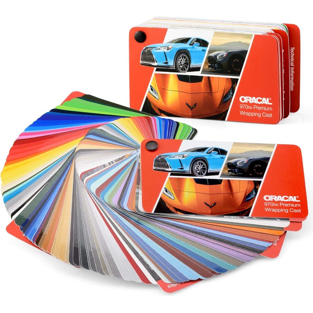 $6/mo - Finance Newest Oracal Orafol 970RA Sample Premium Wrapping Cast ...