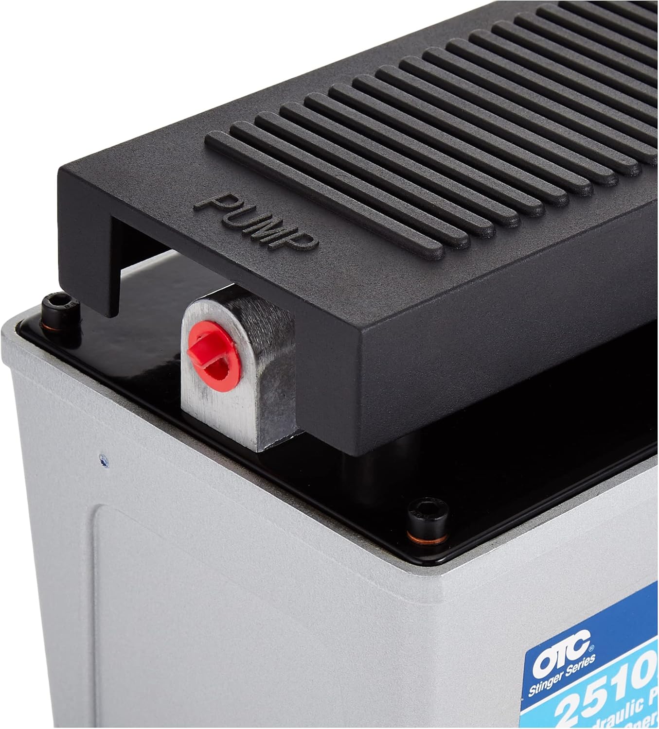 Close-up of OTC 2510A pump pedal