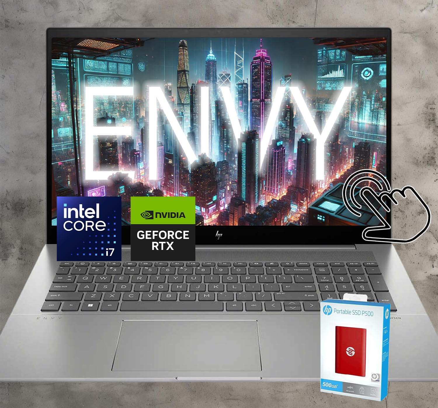 Amazon.com: HP Envy Laptop (i7-1355U | RTX 3050, 32GB RAM | 1.5TB