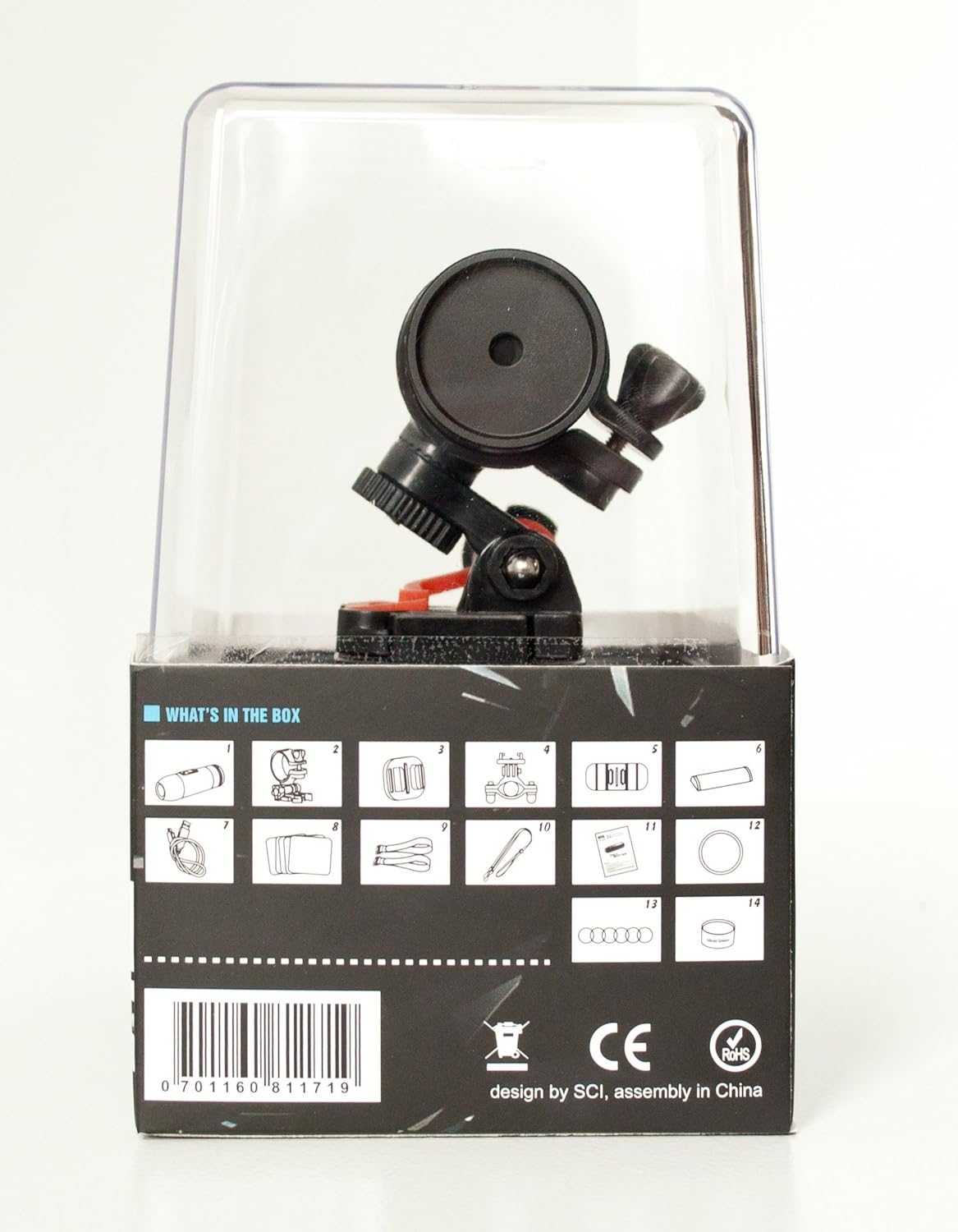 Pro 4 Black Edition 1080P Camera Fire Water Proof Metal 12MP Cam