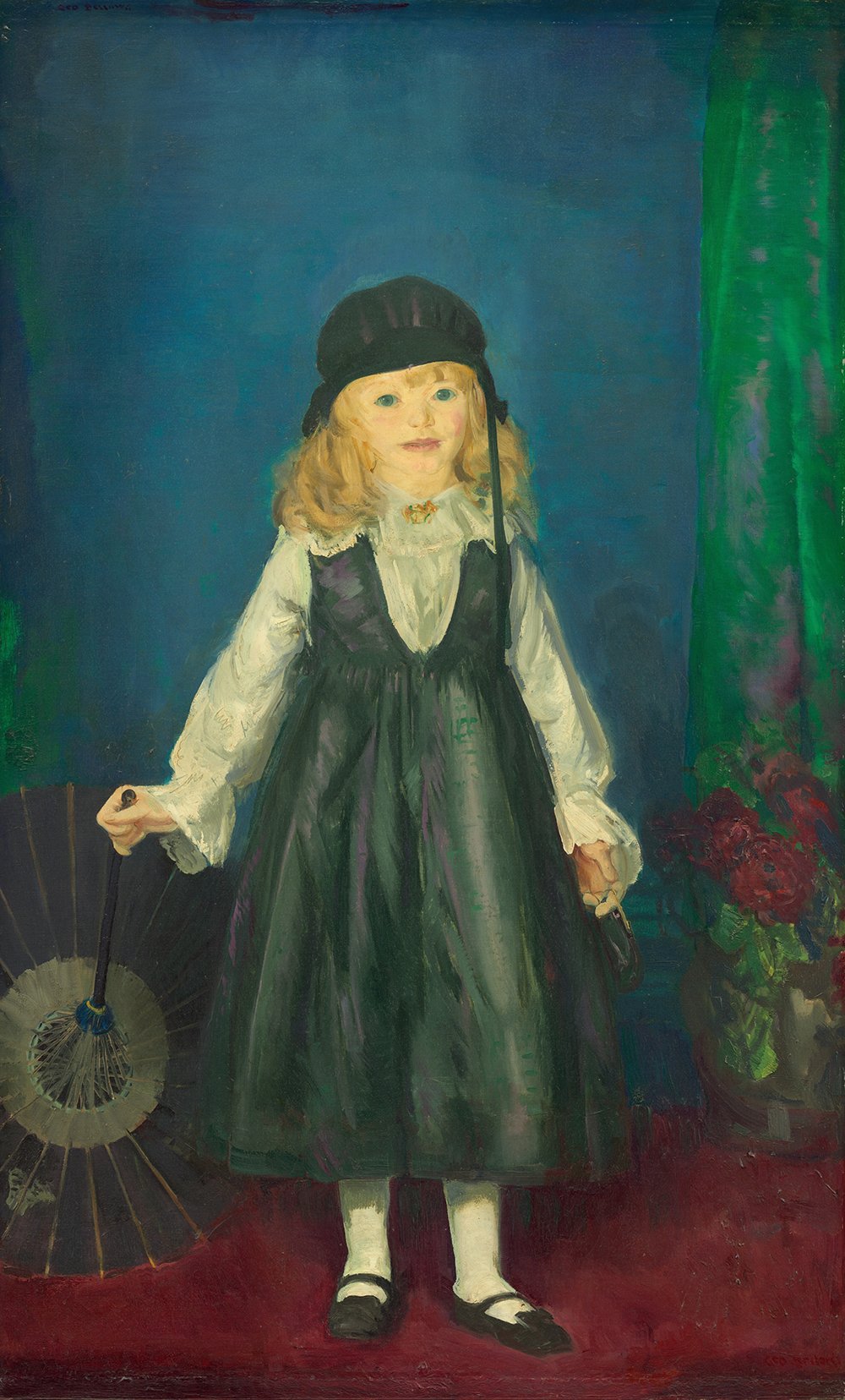 Impression George Bellows Anne with a Japanese Parasol pour décorer un bureau