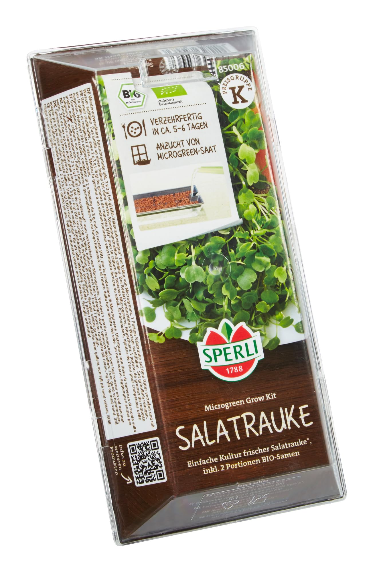 Sperli Microgreen Grow Kit Salatrauke Anzuchtset