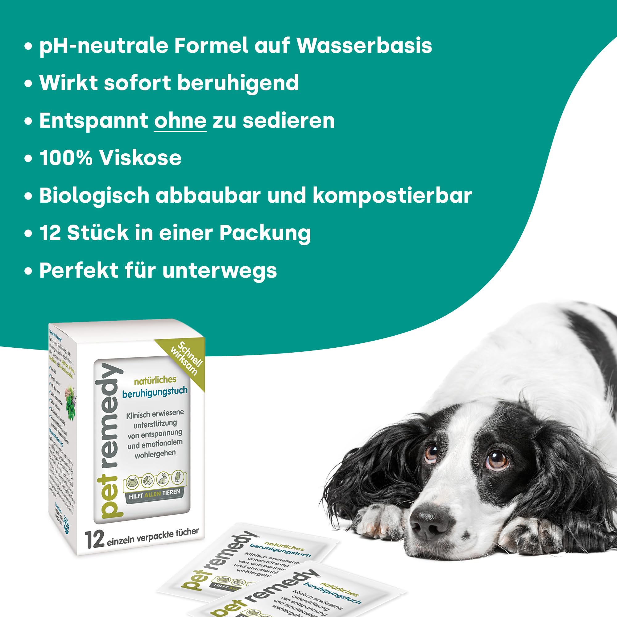 Pet Remedy Emmi - Juego de calmante todo en uno, tapón aromático y mini spray contra el estrés en mascotas, juego antiestrés natural para perros, gatos y animales pequeños, pH neutro y clínicamente