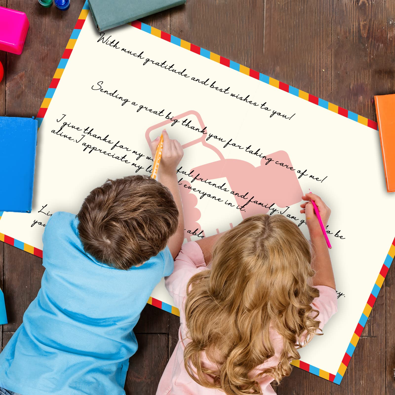 Big Dot Of Happiness A Very Big Thank You - Gratitude Giant Greeting Card   Big Shaped Jumborific Card   165 X 22 Inches 181323364049682471 - View #8