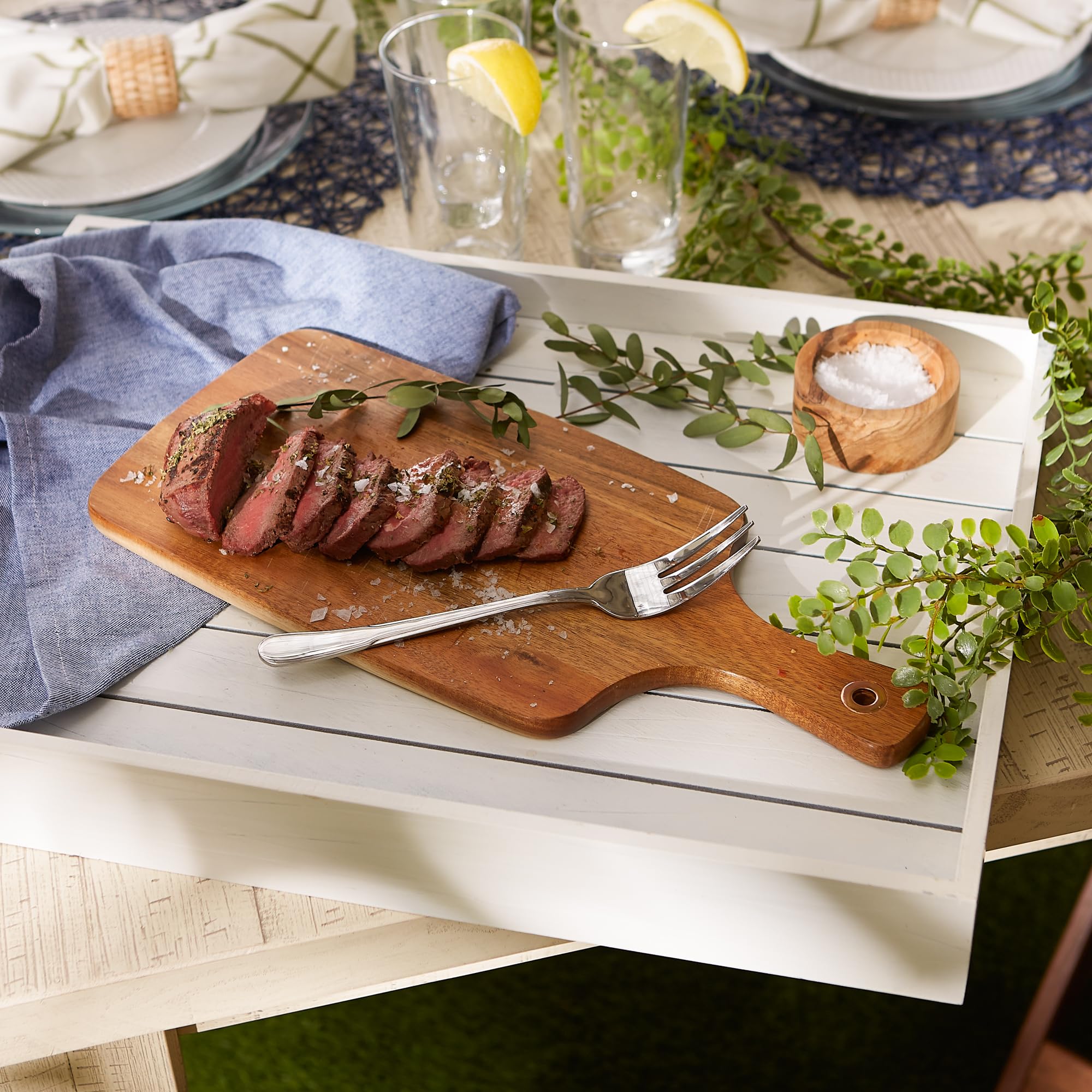 RSVP International Endurance Flatware Collection Stainless Steel, Dishwasher Safe, Serving Fork — Amazon image 3