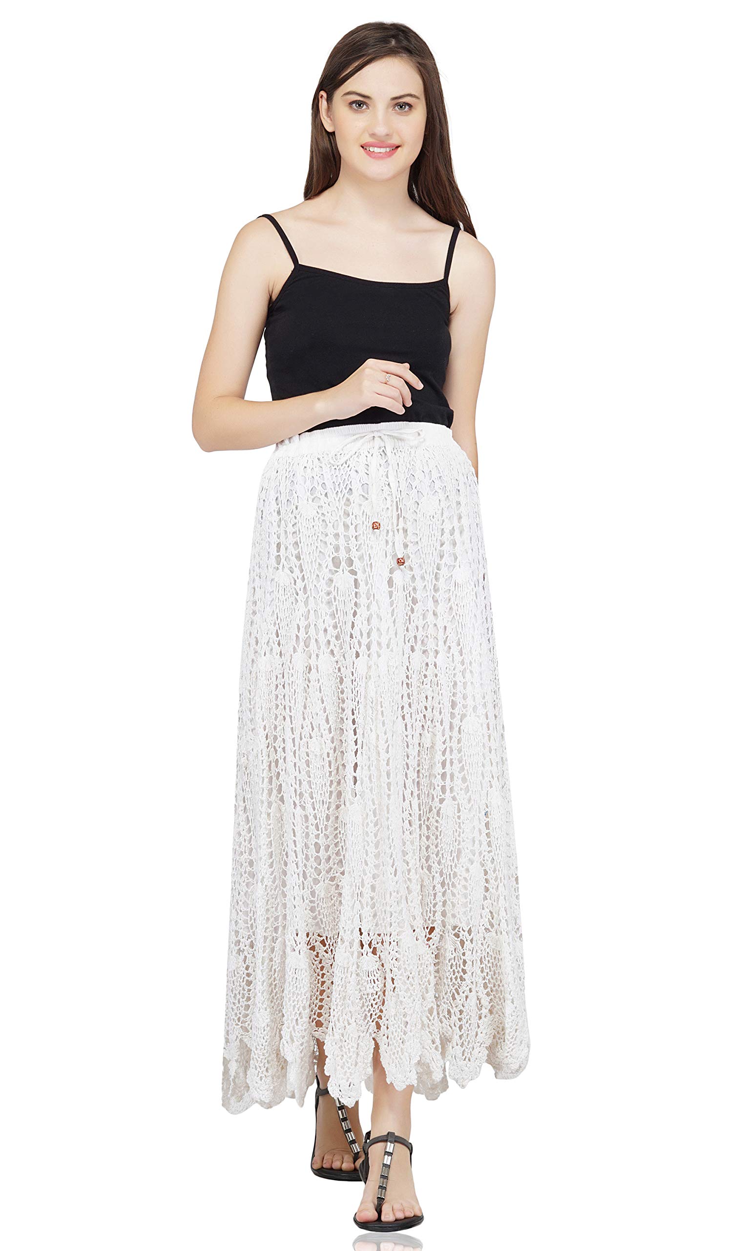 USHAENTERPRISES Crochet Skirt