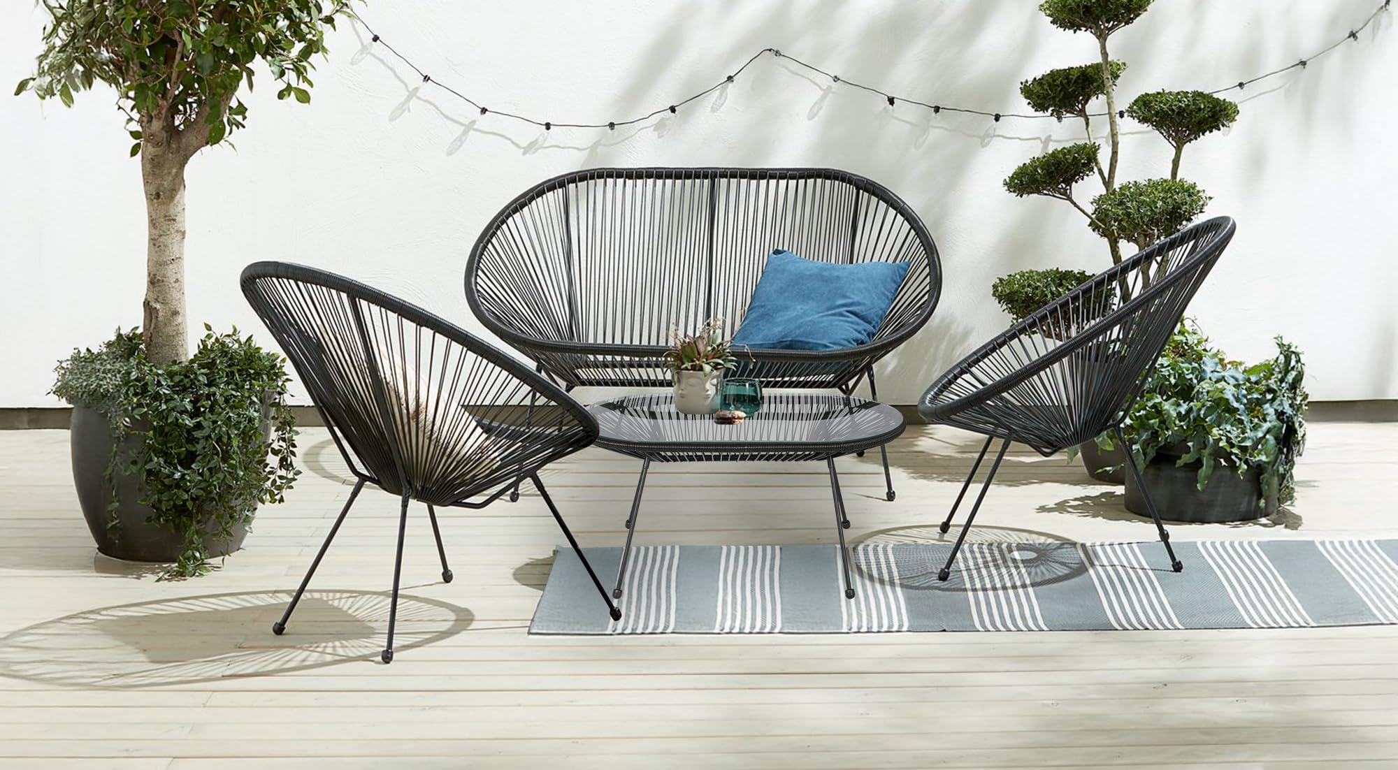 Set Da Giardino Salotto Da Esterno 